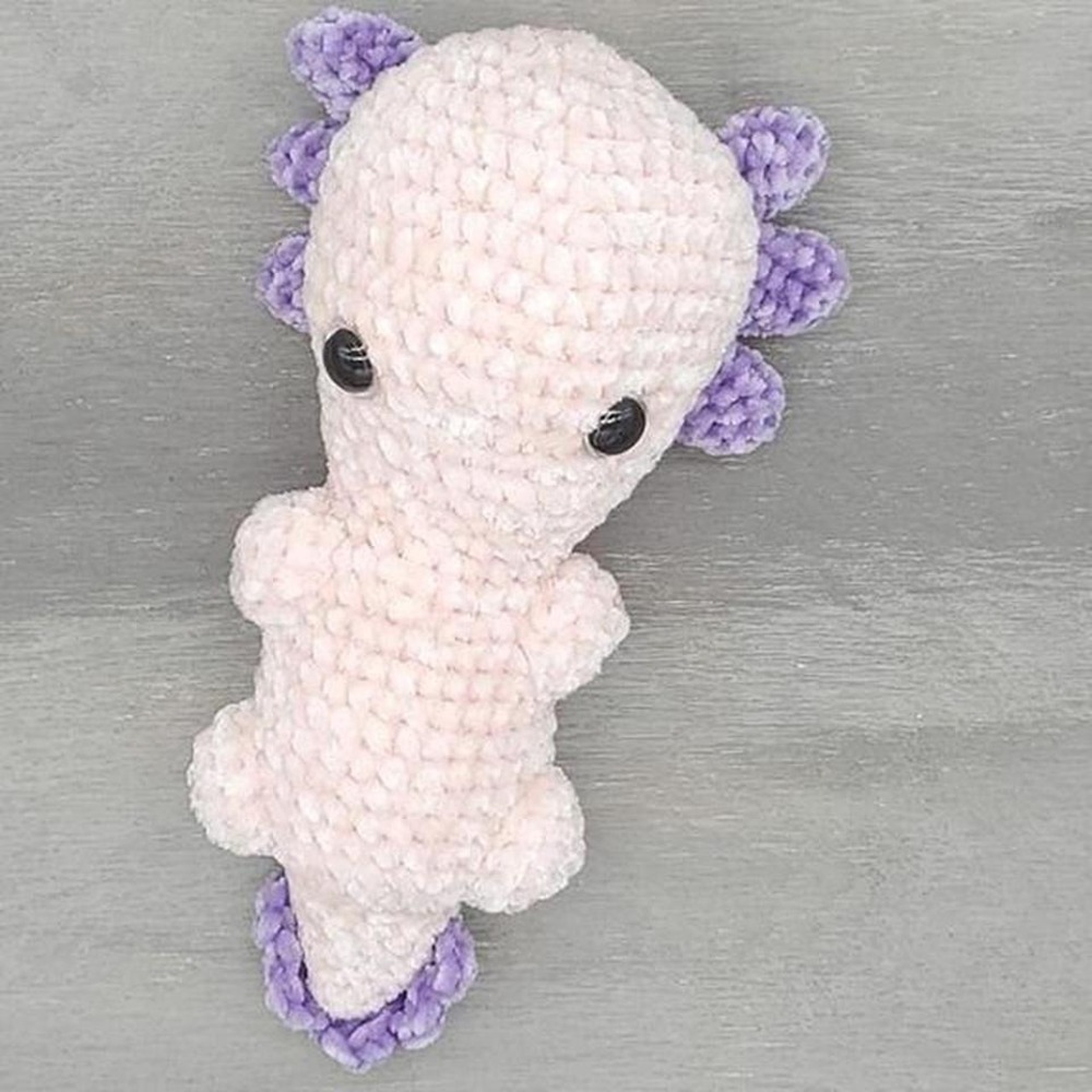 Handmade Crochet‎ Axolotl Plushie